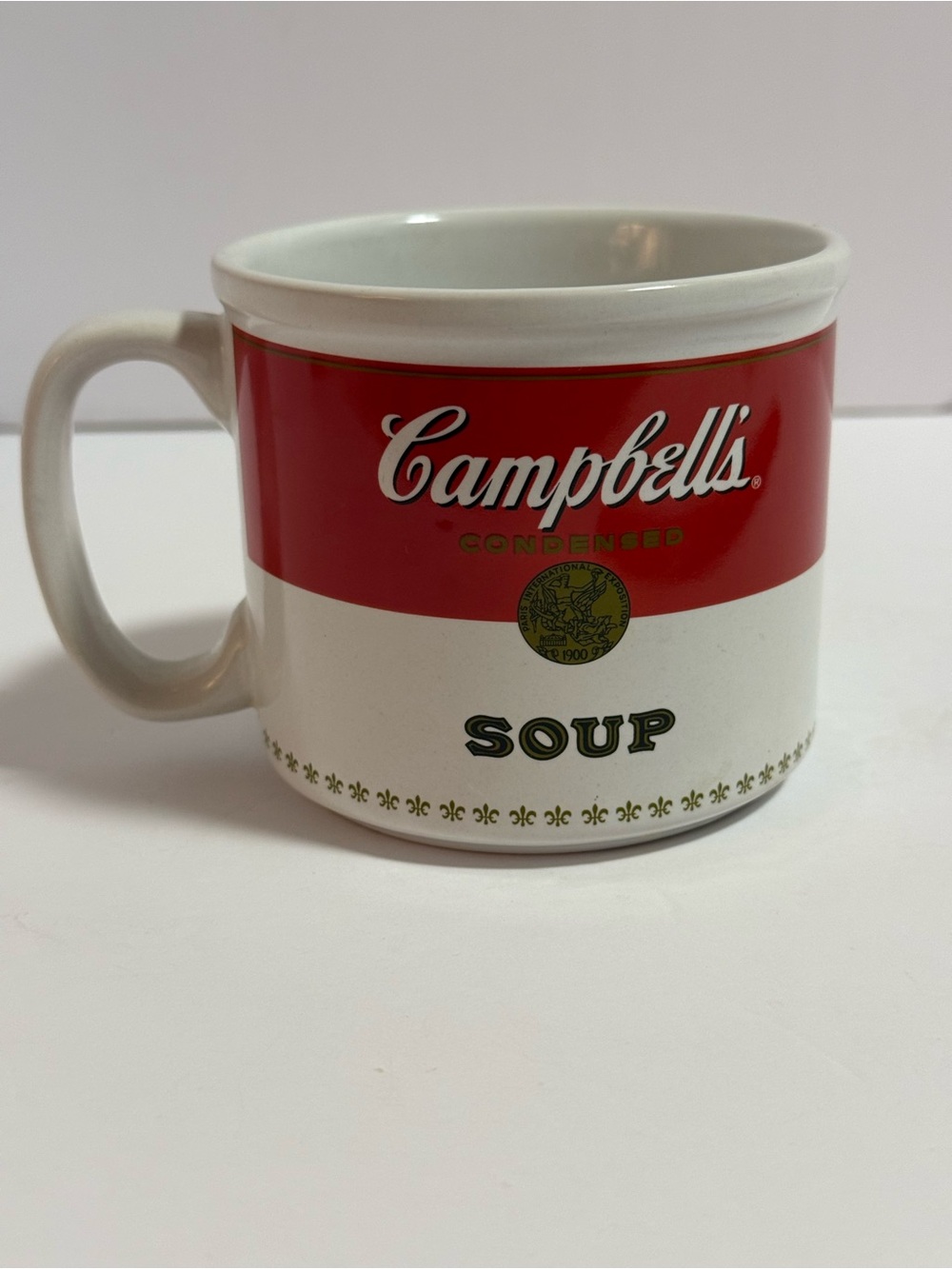 Campbell's Soup Can Ceramic Mug Red White 2018